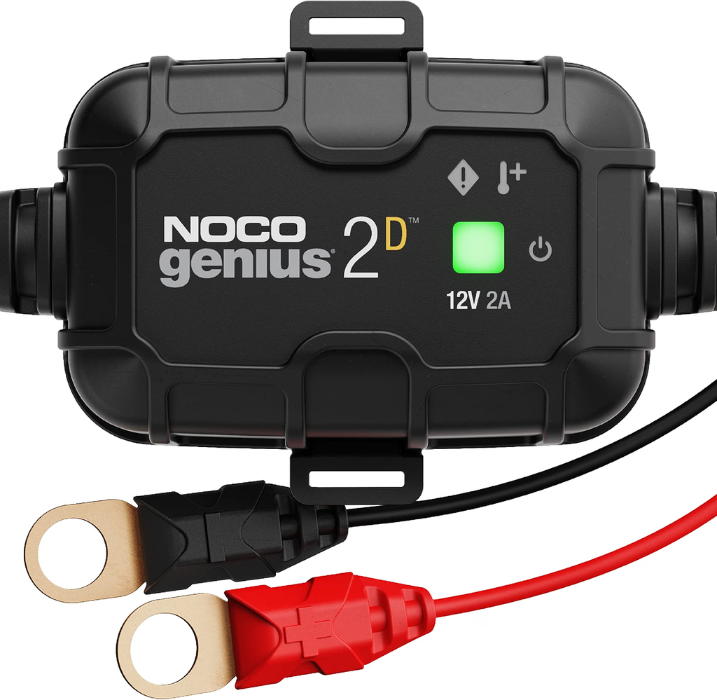 NOCO GENIUS5 smart battery charger and maintainer for cars, trucks, and garage use