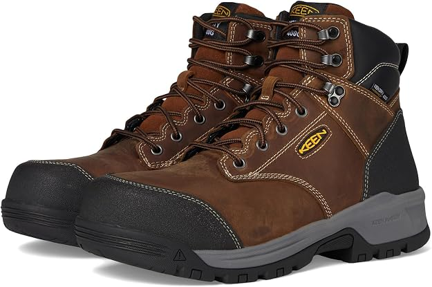 KEEN Utility Evanston 6-inch insulated waterproof carbon toe work boot