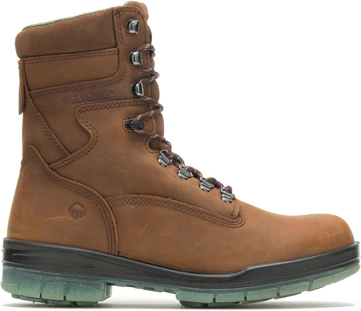 Wolverine I-90 DuraShocks waterproof insulated 8-inch work boot